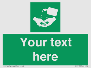 Custom Safe Condition Hand sanitiser